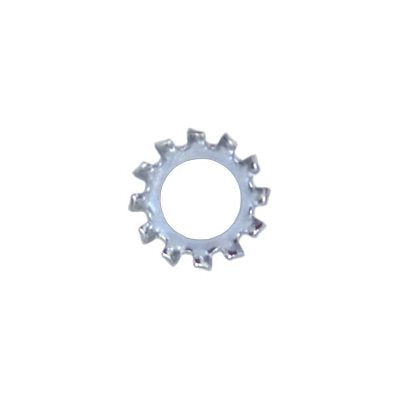Auveco No. 5271 #8 Countersunk External Lock Washer Zinc, Quantity - 100