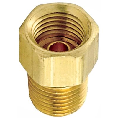 Auveco No 53 Brass Male Connector, Quantity 5