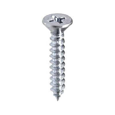 Auveco No 5656 8 X 5/8 Phillips Flat Head Tapping Screw W/Number 6 Head Ab, Quantity 100