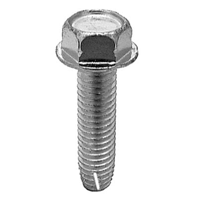 Auveco No 8439 12-24 X 1 Indented Hex Washer Head Type F Thread Cutting Screw, Quantity 100