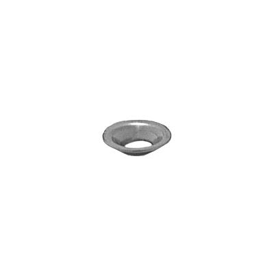 Auveco No. 602 Number 6 Flush Washer Nickel On Brass, Quantity - 100