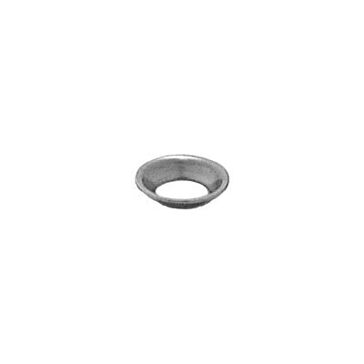 Auveco No 7138 8 Flush Brass Finishing Washer Nickel, Quantity 144