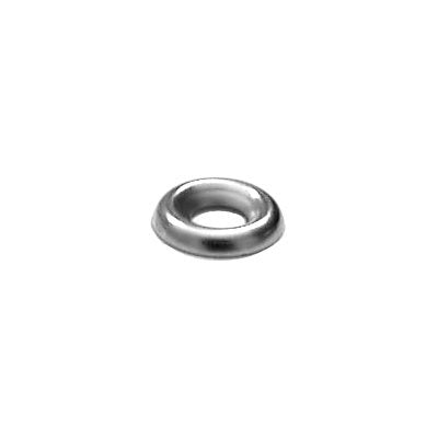 Auveco No. 614 Number 6 Countersunk Washer Nickel On Brass, Quantity - 100
