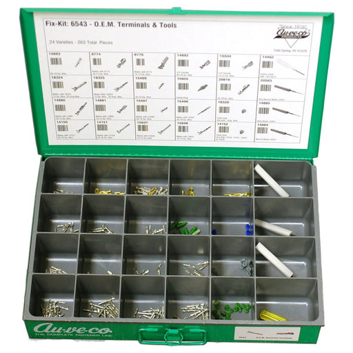 Auveco No 6543 OEM Electrical Terminals & Tools Assortment, Quantity 1 KIT