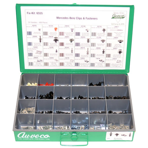 Auveco No 6555 Mercedes Benz Clips And Fasteners, Quantity 1 KIT