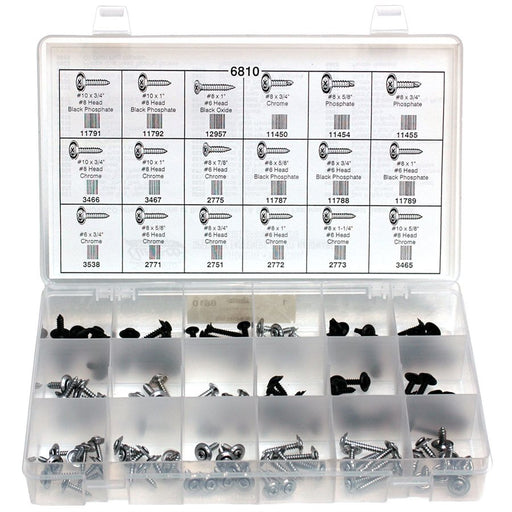 Auveco No 6810 SEMS Screw Quik-Select Kit, Quantity 1 KIT