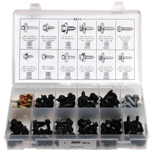 Auveco No 6814 Body Bolt Quik-Select Kit, Quantity 1 KIT