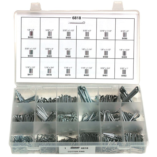 Auveco No 6818 Cotter Pin Quik-Select Kit, Quantity 1 KIT