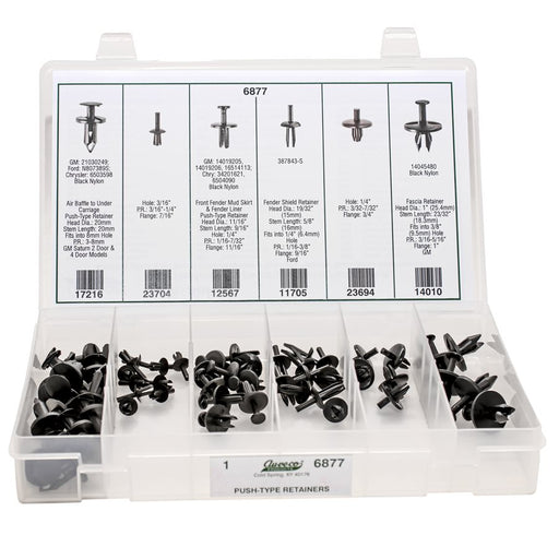 Auveco Item 6877 Push-Type Retainer Quik-Select Kit Quantity 1
