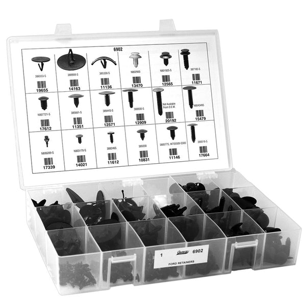 Auveco No. 6902 Ford Retainers Quik-Select II Kit, Quantity - 1 KIT