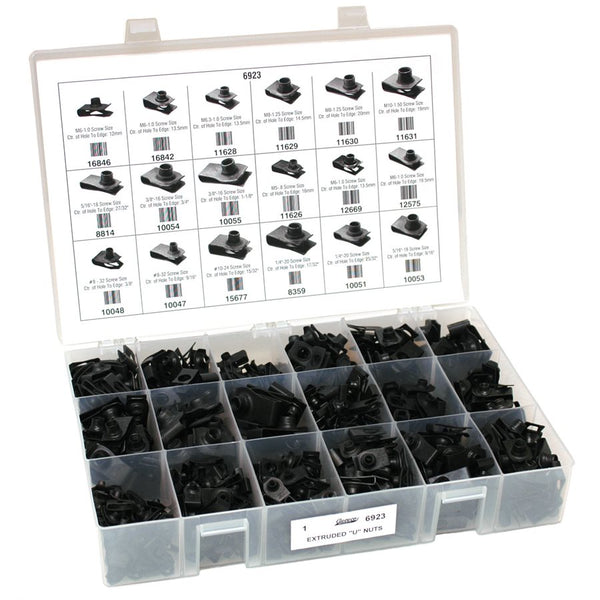 Auveco No. 6923 Extruded U-Nuts-Kit, Quantity - 1 KIT