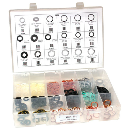 Auveco No 6931 Oil Drain Plug Gaskets-Kit, Quantity 1 KIT