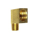 Auveco No 76 Brass Male Elbow, Quantity 5