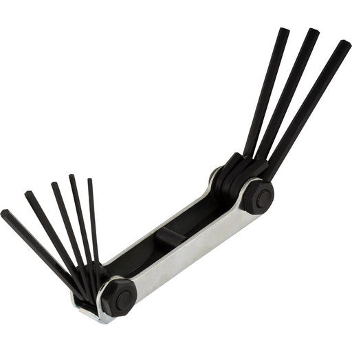 Auveco No 7978 Fold Up Hex Key Sets, Quantity 1