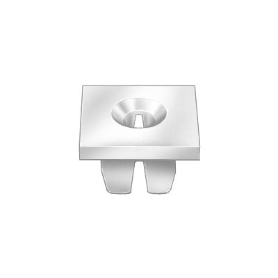 Auveco No. 8435 License Plate Nut Nylon, Quantity - 50