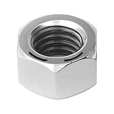 Auveco No 15640 Grade 8 Hex Nut 1/4-20 Zinc & Yellow, Quantity 100