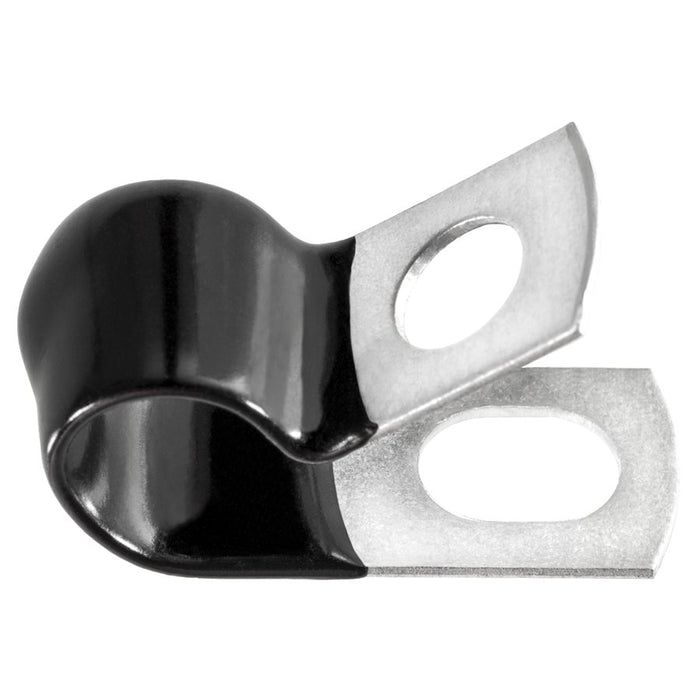 Auveco No 9387 Closed Clamp 7/8 Small Galvanized Vinyl Coated, Quantity 25