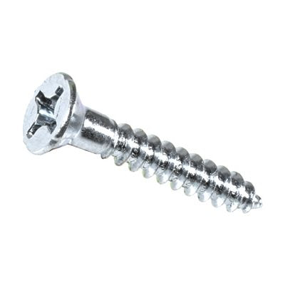 Auveco No 9557 6 X 1 Phillips Flat Head Wood Screw Zinc, Quantity 100