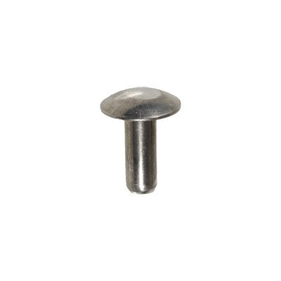 Auveco No 12529 Brazier Head Solid Aluminum Rivet 1/2 Length, Quantity 1000