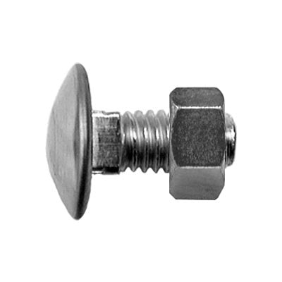 Auveco No. 9854 Bumper Bolt & Nut, Quantity - 25
