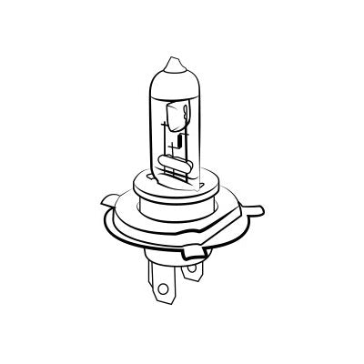 Auveco No B64193 Halogen Bulb Number 64193, Quantity 1